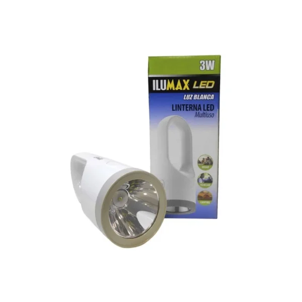 Linterna Led Recargable 2 Modos Luz | Rocket Design