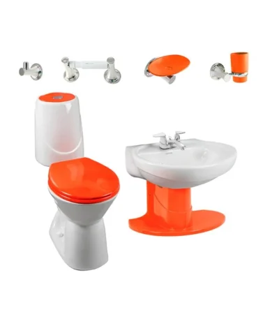 Combo Happy Semi/P Balta 4 Rod Hom Naranja | Rocket Design