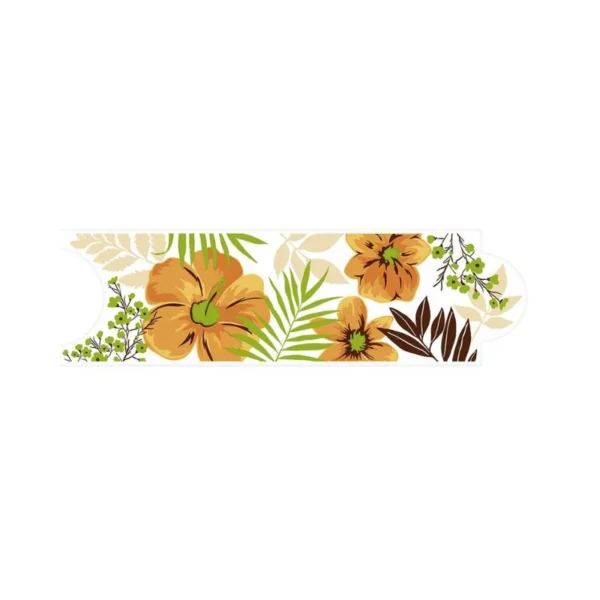 Listello Hawaiana Verde 8*25 Cm | Rocket Design