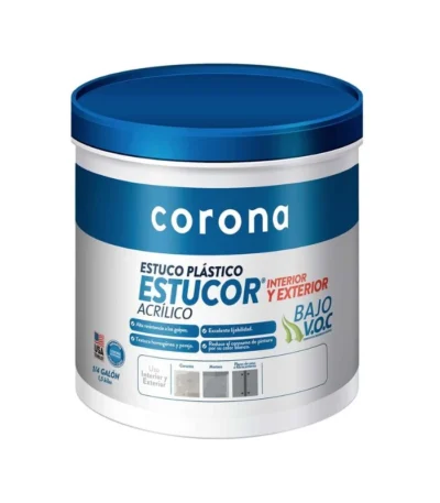 Estucor Plástico Bco 1/4 X 1.5Kg | Rocket Design