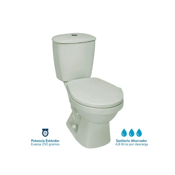 Sanitario Laguna 4.8 Verde Manzana | Rocket Design