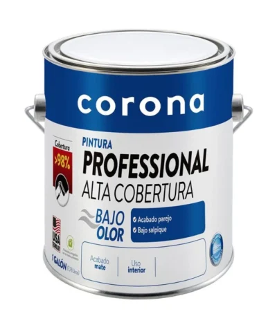 Pintura Pro Alta Cobertura Bco * 1Gal | Rocket Design