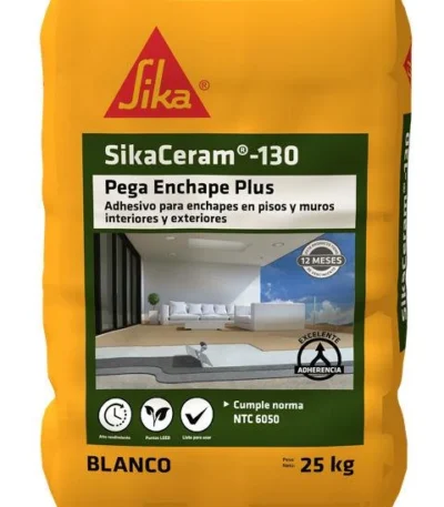 Sikaceram 130 Pega Enchap Plus 25Kg Gris | Rocket Design