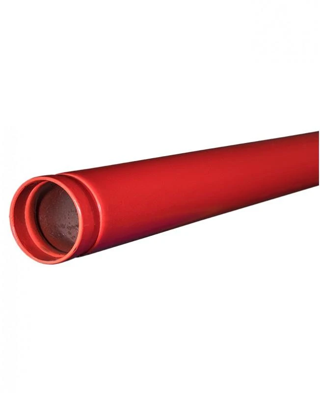 Tubo A.C. Sch10 Rojo Ranur Ul F 2 | Rocket Design