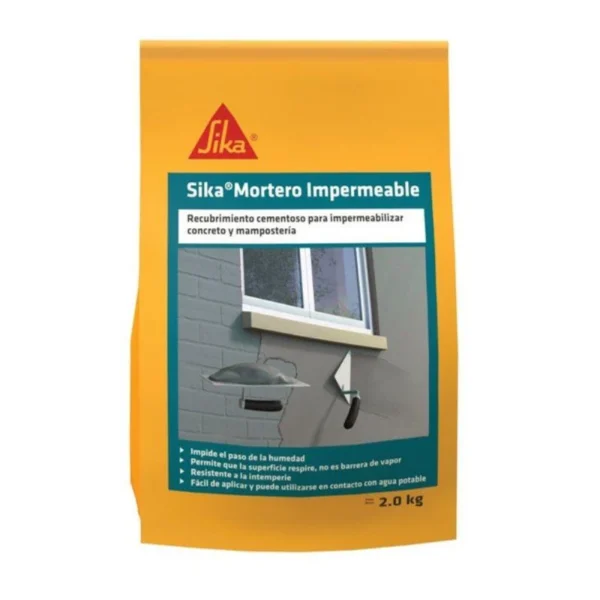 Sika 100 Mortero Impermeable Bco X 2Kg | Rocket Design
