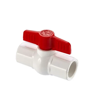 Válvula Bola Pvc Soldar Blanca 4 | Rocket Design