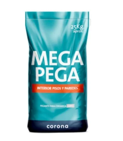 Pegacor Megapega Cerámico Bco * 25 Kg | Rocket Design